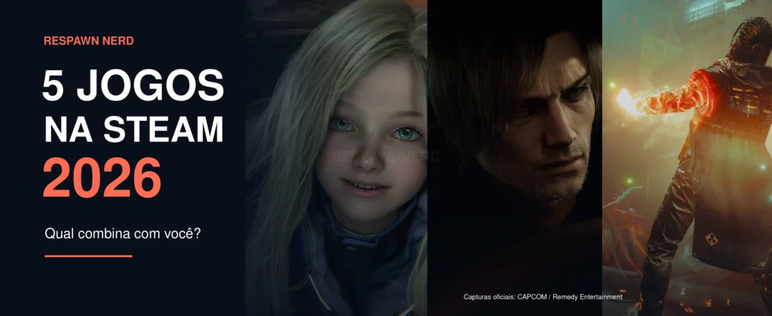 5 dos melhores jogos da Steam em 2026 para quem curte ação e aventura