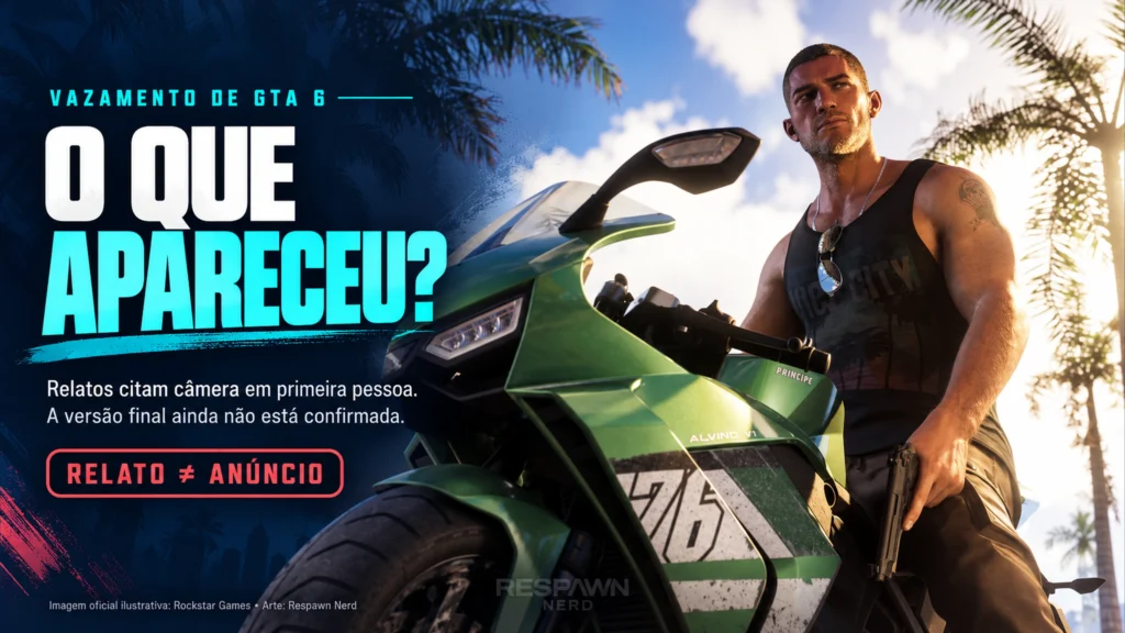 GTA 6 vazamento Cyberleek 24 minutos gameplay primeira pessoa