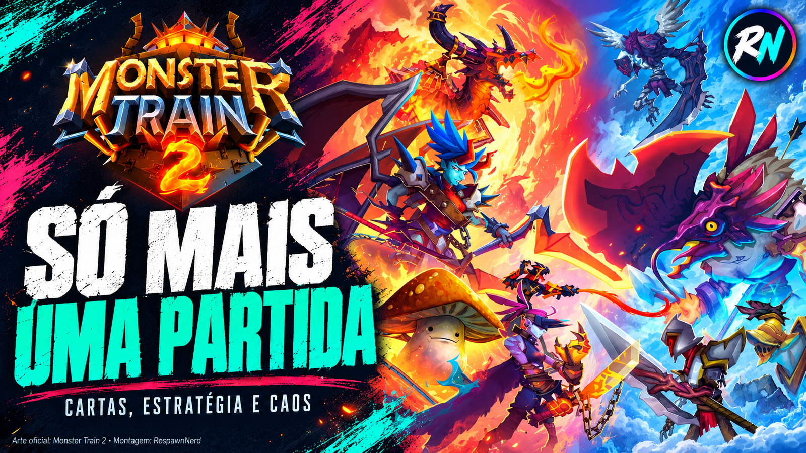 Monster Train 2, roguelite de cartas grátis no PS5 pela PS Plus de novembro de 2026